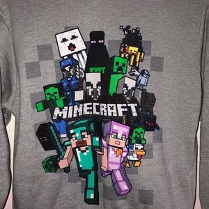 Minecraft pullover hoodie
